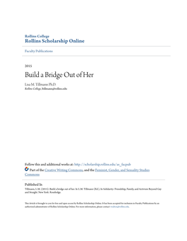 Build a Bridge out of Her Lisa M