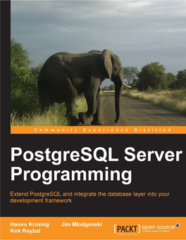 Postgresql Server Programming