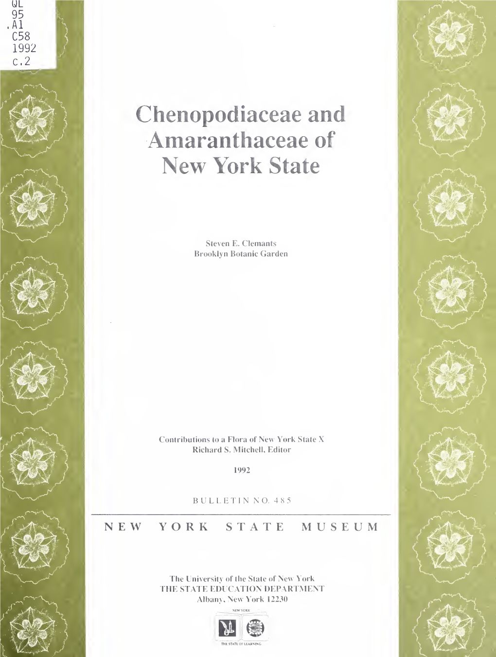 Chenopodiaceae and Amaranthaceae of New York State