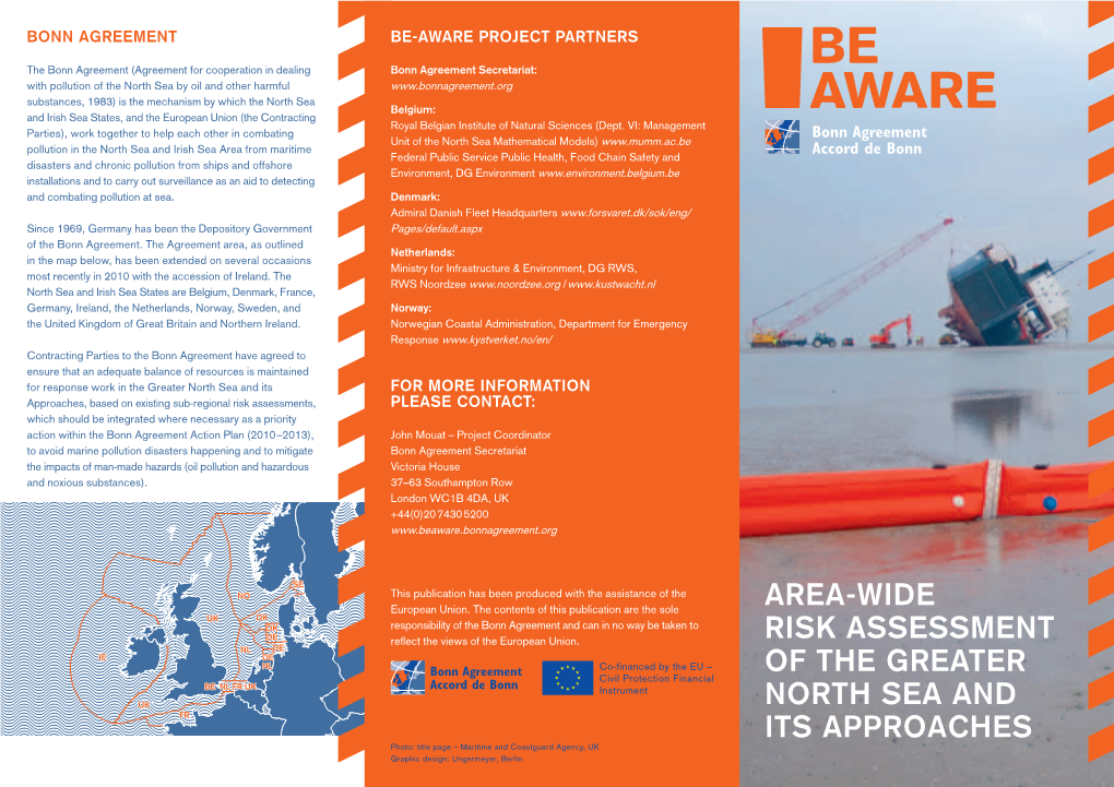 AREA-Wide RISK Assessment of the Greater North SEA and Its