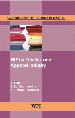 لینک دانلود کتاب ERP for Textiles and Apparel Industry.Pdf