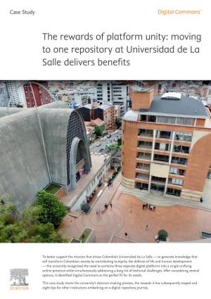 The Rewards of Platform Unity: Moving to One Repository at Universidad De La Salle Delivers Benefits