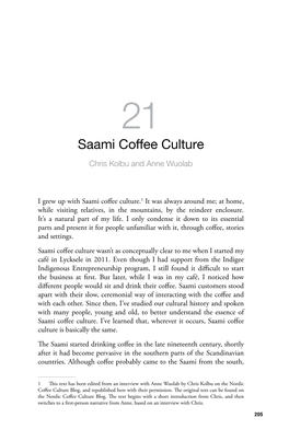 21. Saami Coffee Culture