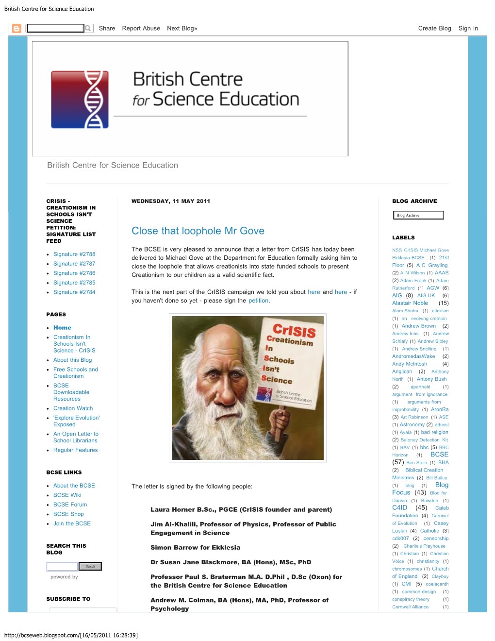 British Centre for Science Education.Pdf