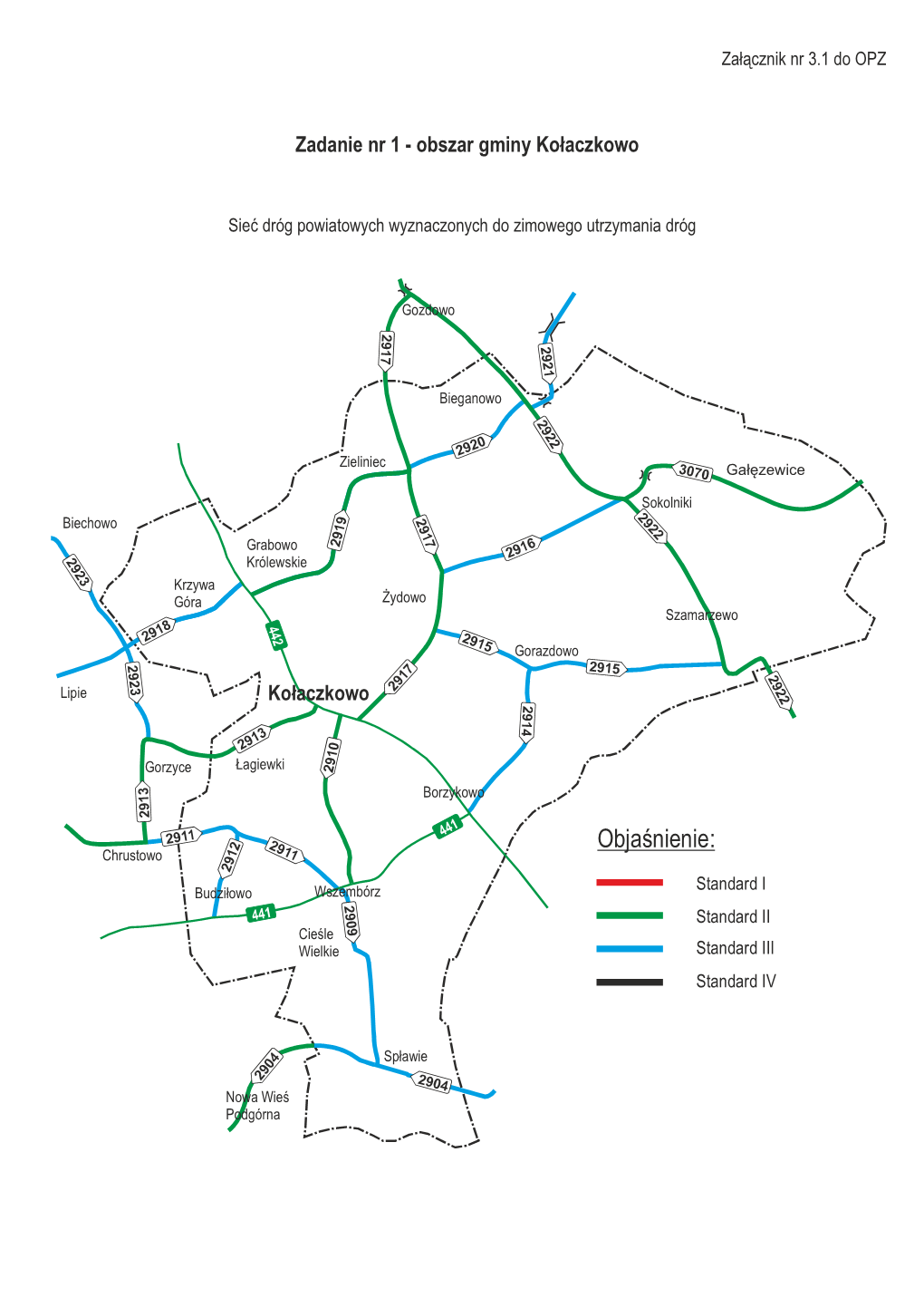 Objaśnienie: Chrustowo