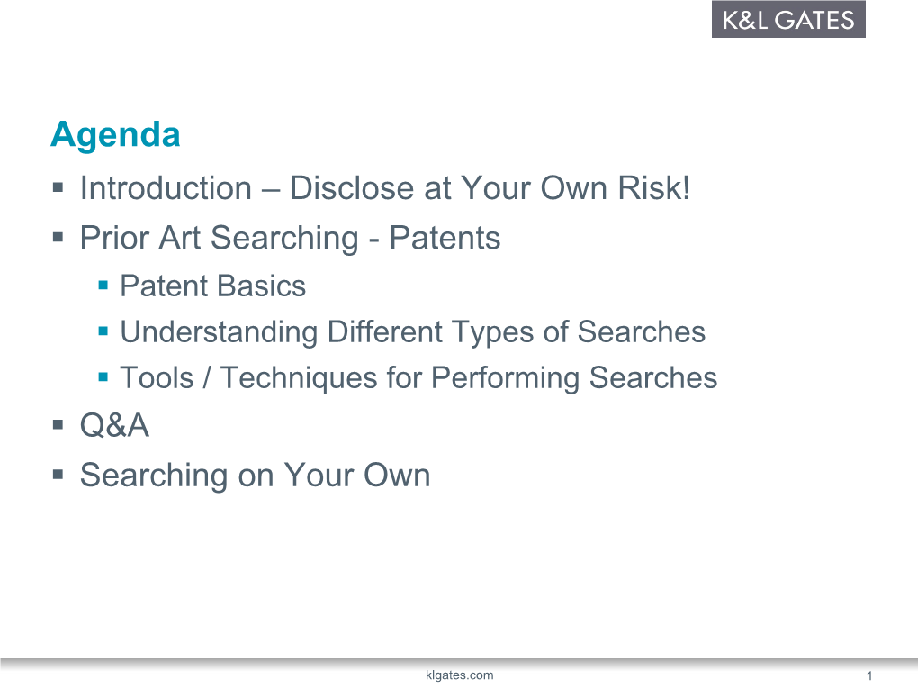 How to Conduct Patent Research