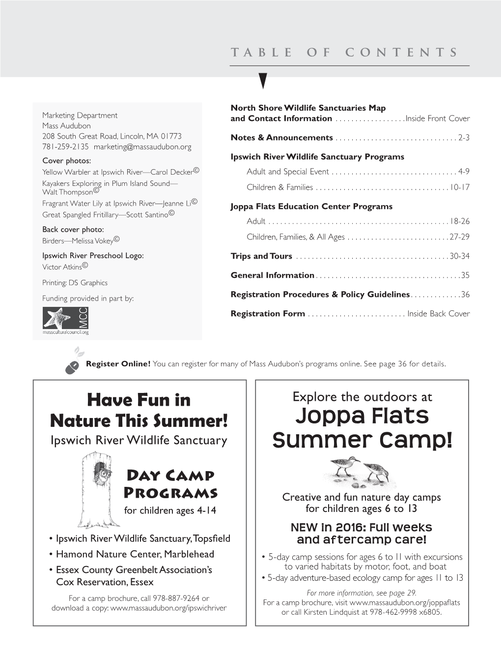 Joppa Flats Summer Camp!