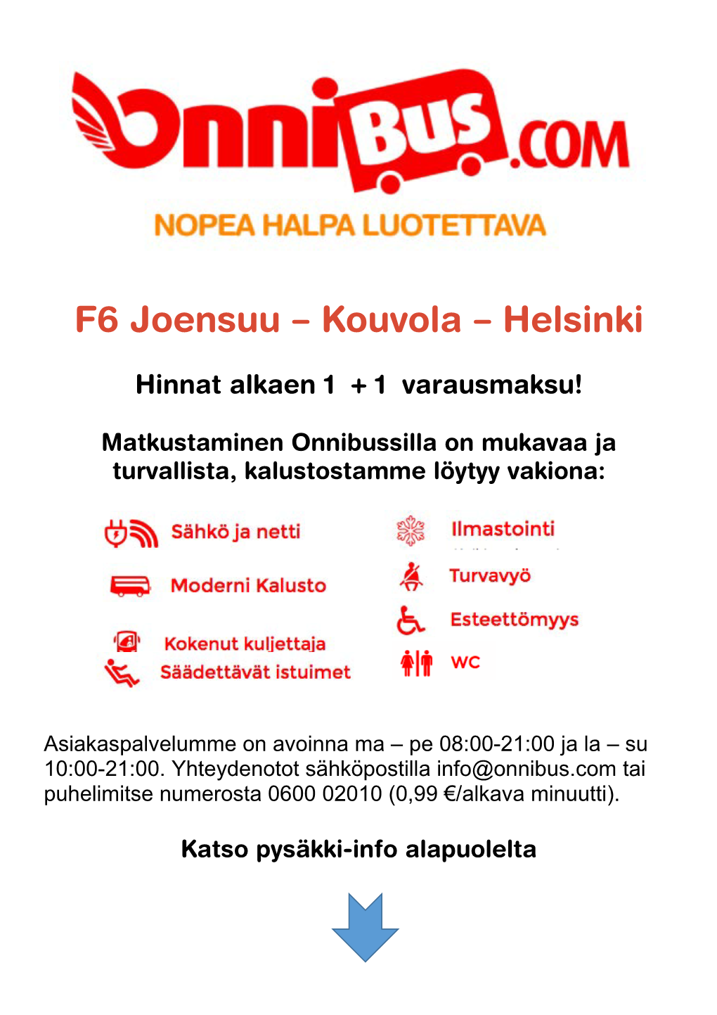 F6 Joensuu – Kouvola – Helsinki
