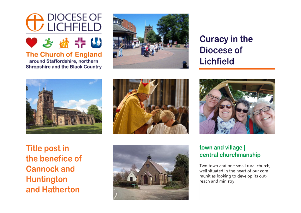 Curacy in the Diocese of Lichfield