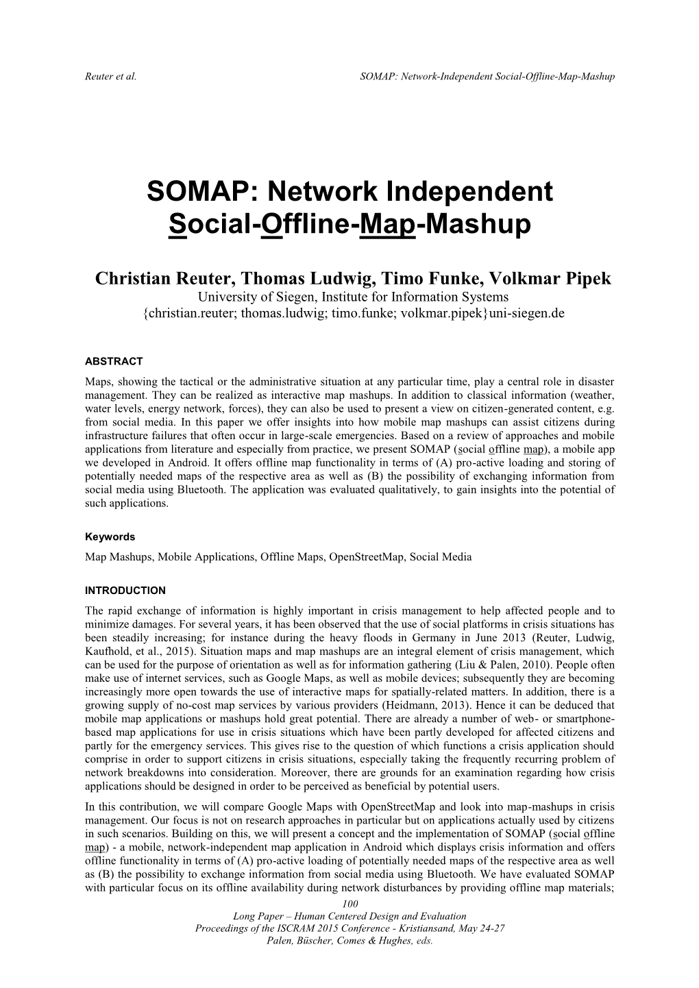 Network Independent Social-Offline-Map-Mashup