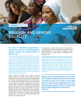 Religion and Gender Equality