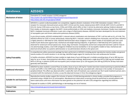 Astrazeneca AZD2423