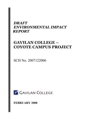 Gavilan College – Coyote Campus Project