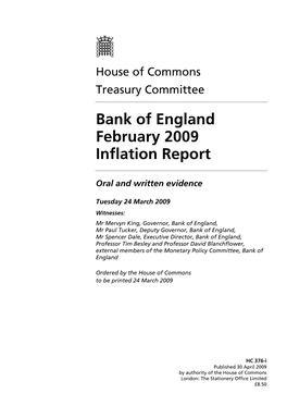 Inflation Report