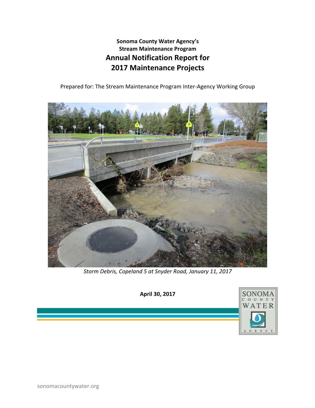 Sonoma County Water Agency's Stream Maintenance Program