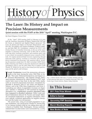 Sam Goudsmit: Physics, Editor, and More FHP Session at the APS 2010 March Meeting