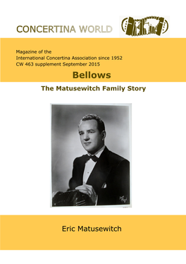 Bellows: the Matusewitch Family Story