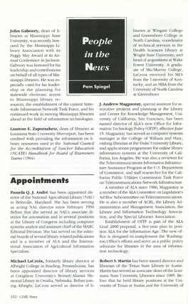 ACRL News Issue (B) of College & Research Libraries