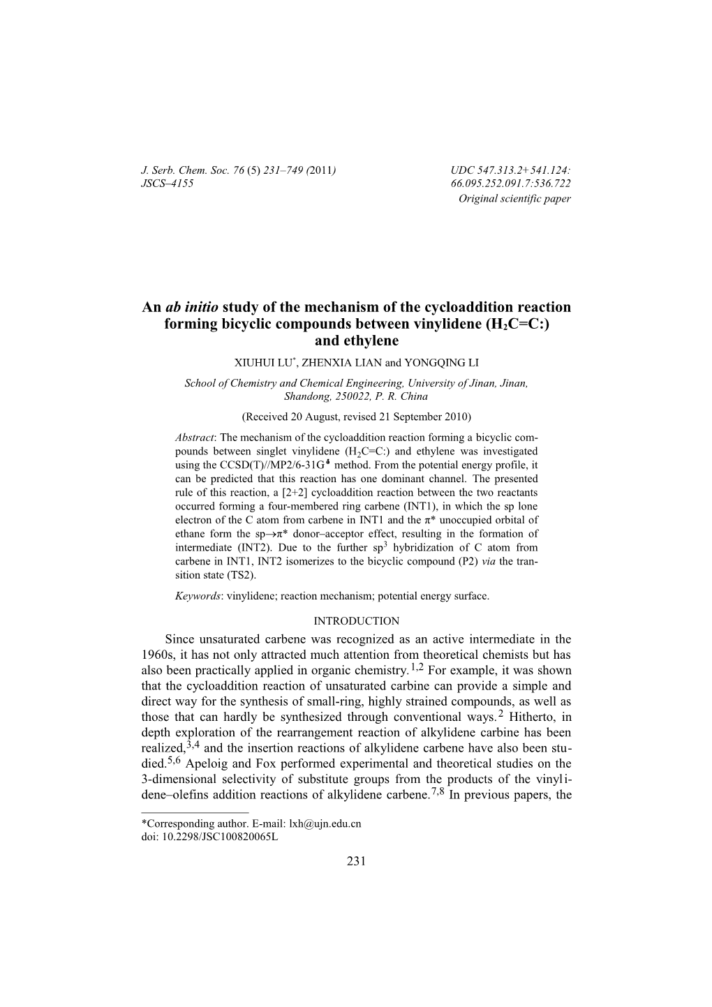 Effect of an Industrial Chemical Waste on the Uptake s1