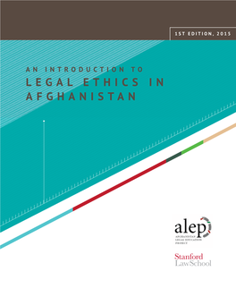 Legal Ethics in Afghanistan