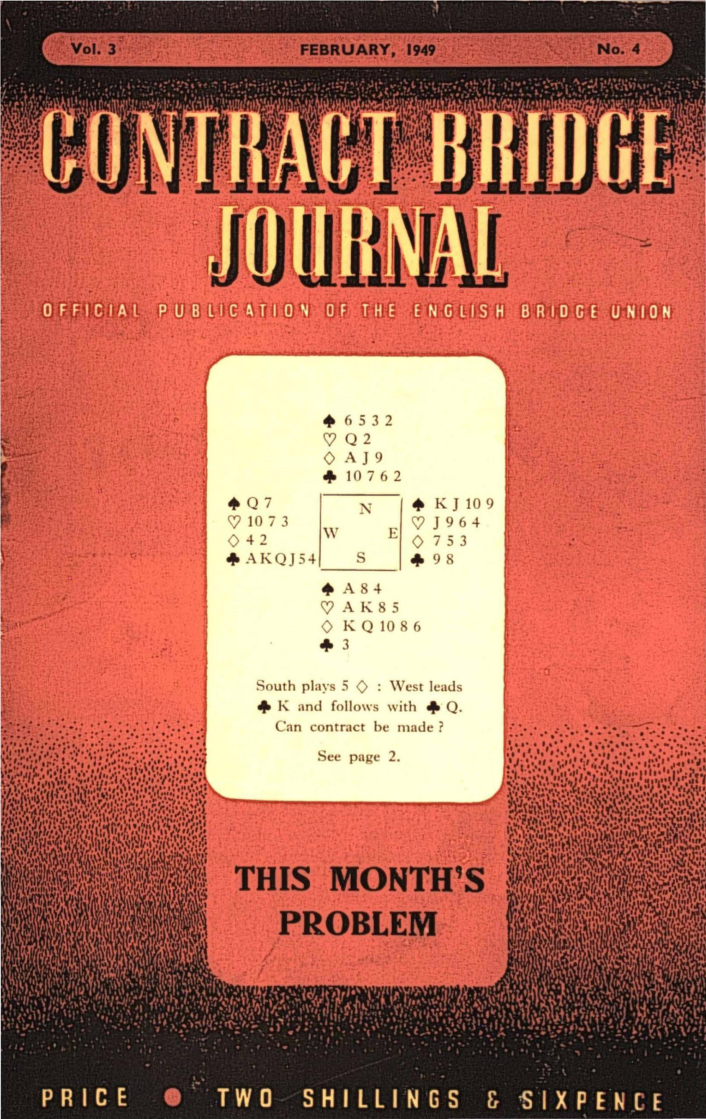 Contract Bridge Journal