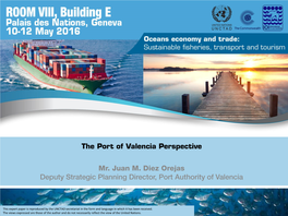 The Port of Valencia: a Key Factor for Competitiveness