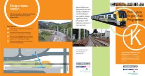 Wellington Region Rail Programme Paraparaumu Station
