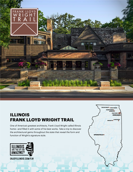 Illinois Frank Lloyd Wright Trail