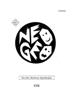 Neo-Geo Hardware Specification