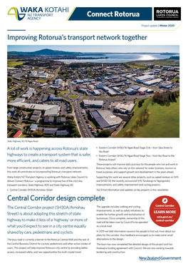 Improving Rotorua's Transport Network Together Central Corridor Design