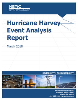 Hurricane Harvey Event Analysis Report