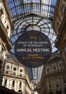 ANNUAL MEETING Milano 24-27 October