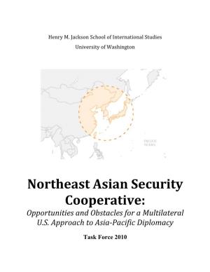 Northeast Asia Security Cooperative
