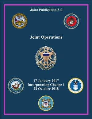 JP 3-0, Joint Operations, 17 January 2017, Incorporating Change 1