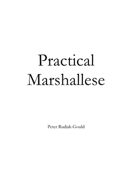 Practical Marshallese