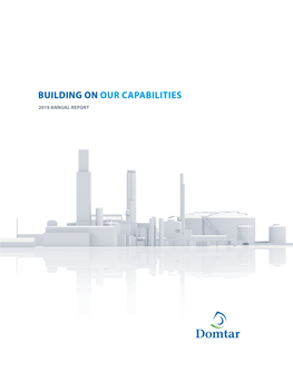 Building on Our Capabilities 2019 Annual Report