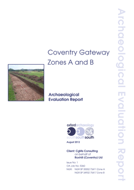 Coventry Gateway: Zones a and B