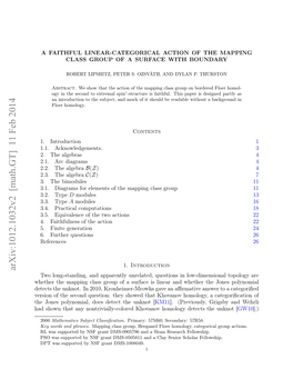 Faithful Linear-Categorical Mapping Class Group Action 3