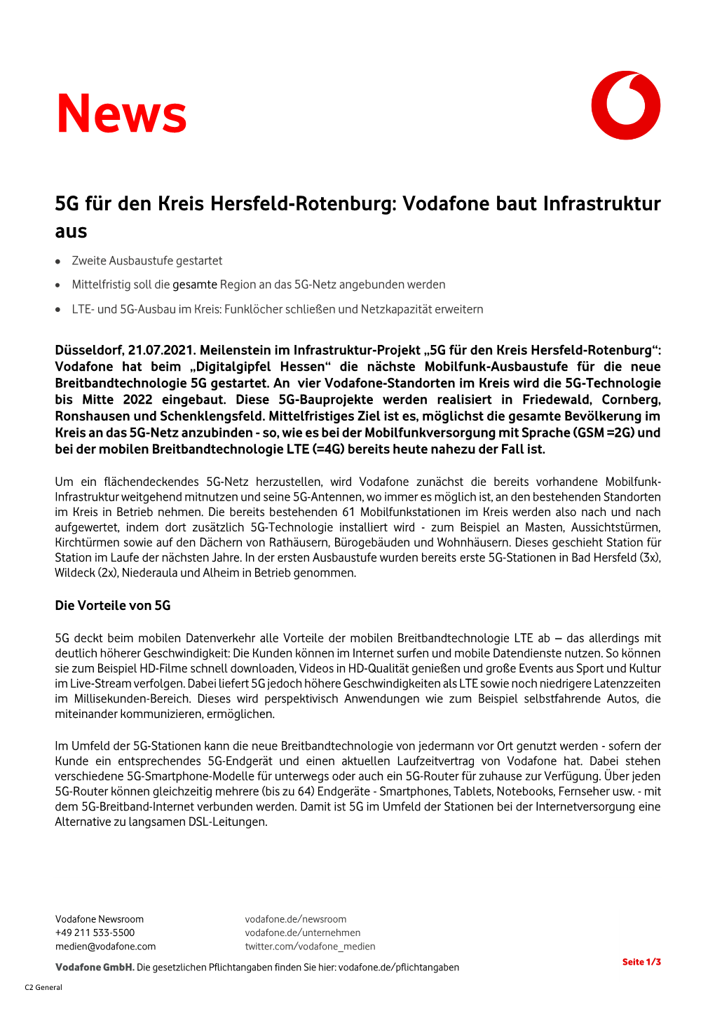 5G Für Den Kreis Hersfeld-Rotenburg