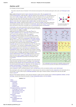 Amino Acid - Wikipedia, the Free Encyclopedia