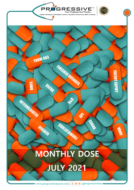 Monthly Dose March 2019 Monthly Dose July 2021