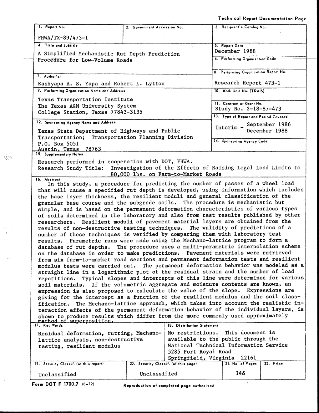 a-simplified-mechanistic-rut-depth-prediction-procedure-for-low-volume-roads-docslib