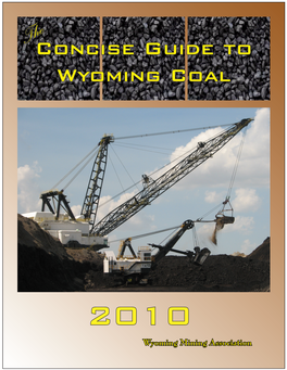 Concise Guide to Wyoming Coal