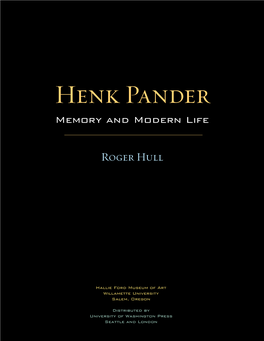 Henk Pander Memory and Modern Life