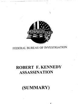 Robert F Kennedy (Assassination) Part 1 of 3
