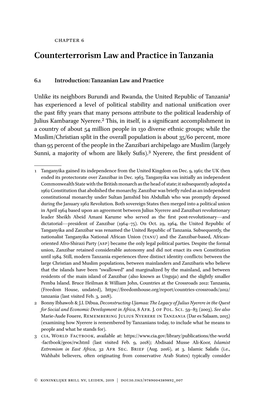 Counterterrorism Law and Practice in Tanzania