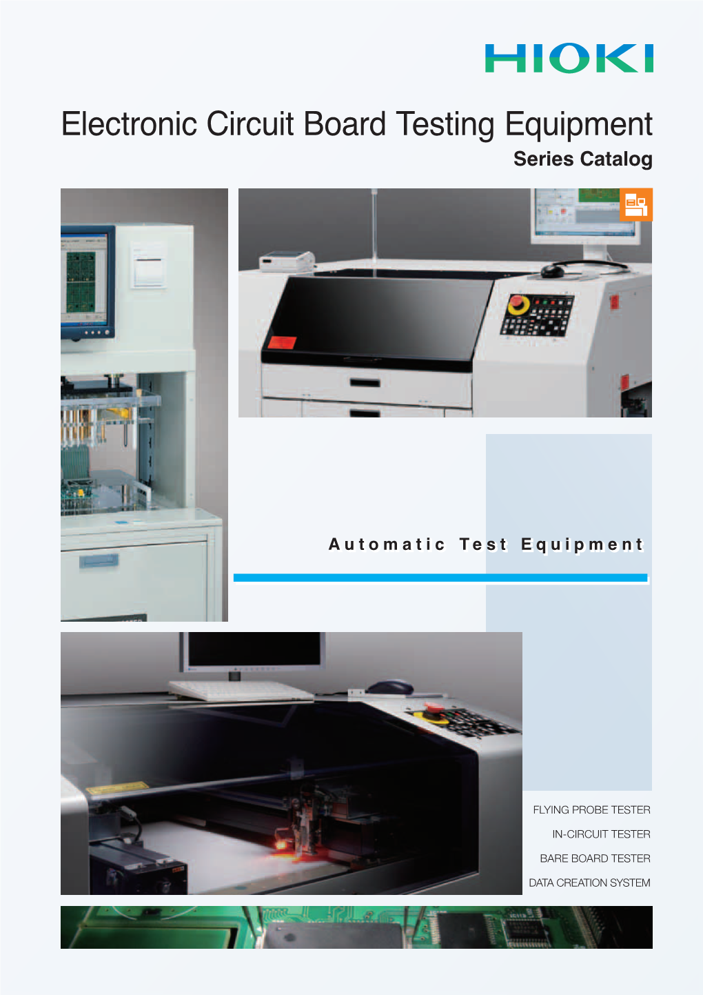 Electronic Circuit Board Testing Equipment Series Catalog