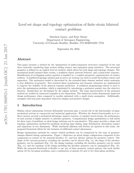 Level Set Shape and Topology Optimization of Finite Strain