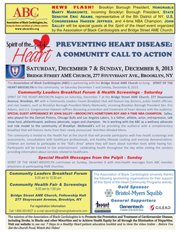 Preventing Heart Disease: a Community Call to Action