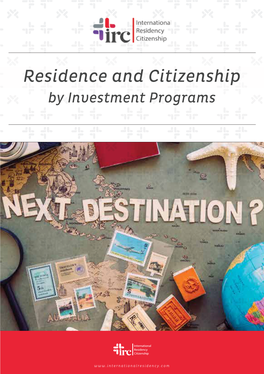Residence and Citizenship by Investment Programs